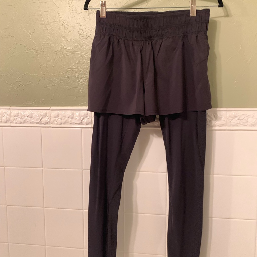 Lululemon shorts attached to leggings